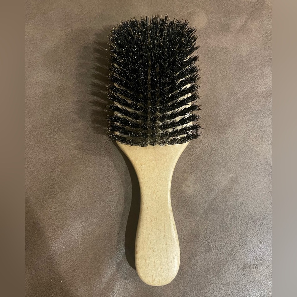 Jack Dean Club Brush Natural Wood Handle
